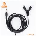 Yilong Black Silicone Clipcord